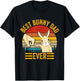 Best Bunny Dad Ever Rabbit Lover Father Pet Rabbit , Black, S T-Shirt - T-Shirt | Black