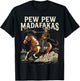 Pew Pew Madafakas Funny Cowboy Rodeo Wild West T-Shirt - T-Shirt | Black