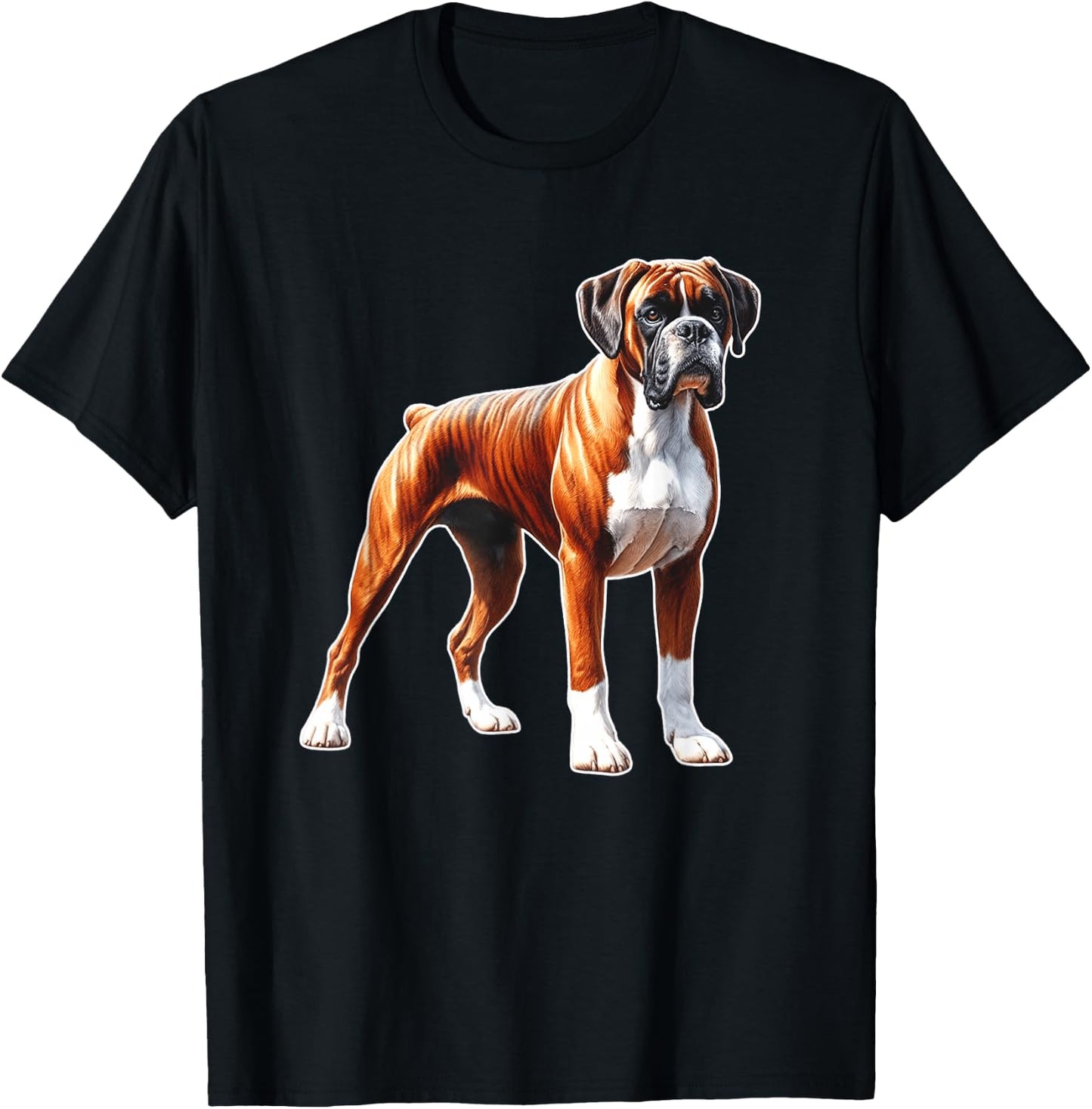 Boxer Dog T-Shirt - T-Shirt | Black