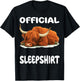 Scottish Highland Cow Official Sleepshirt Pajamas Nightgown T-Shirt - T-Shirt | Black