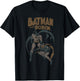 Batman and Robin Vintage on Grey T-Shirt - T-Shirt | Black