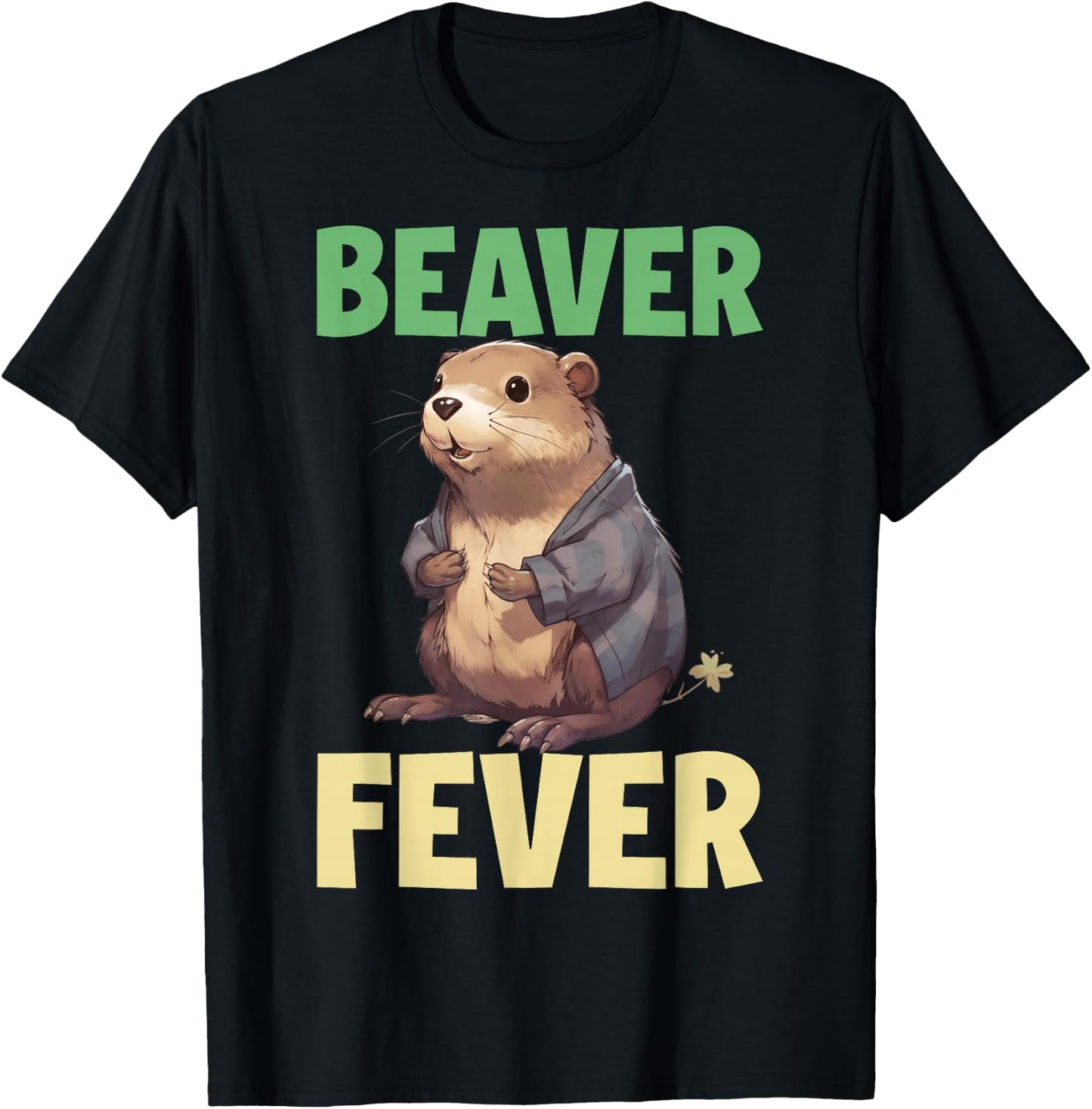 Beaver Fever T-Shirt - T-Shirt | Black