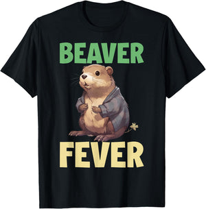 Beaver Fever T-Shirt - T-Shirt | Black