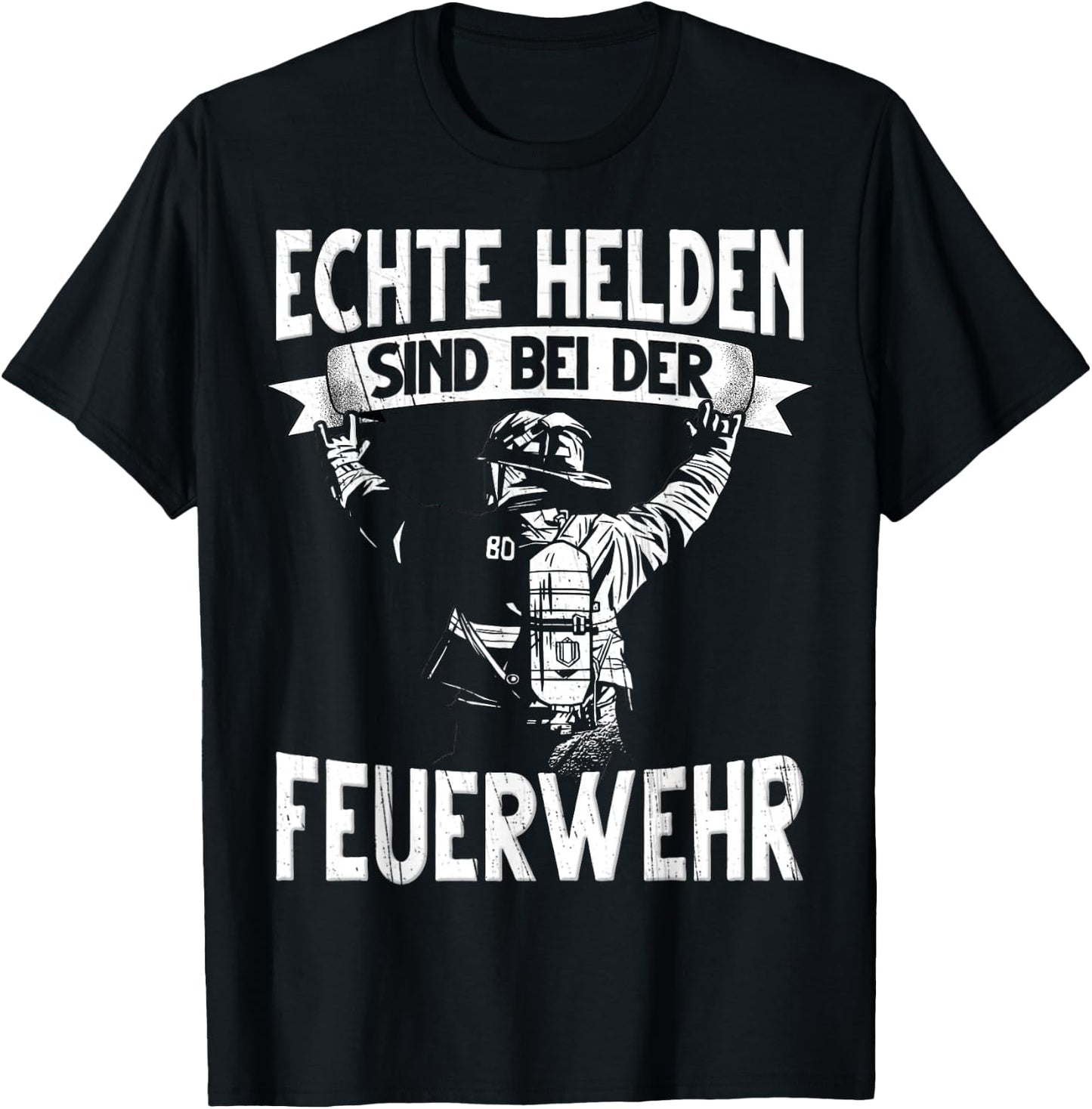 Fire Brigade , black T-Shirt - T-Shirt | Black