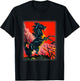 Black Horse Shirt, Colorful Stallion for Horse Lovers T-Shirt - T-Shirt | Black