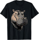 Hippo Hippo Hippopotamus Sweet Hippos T-Shirt - T-Shirt | Black