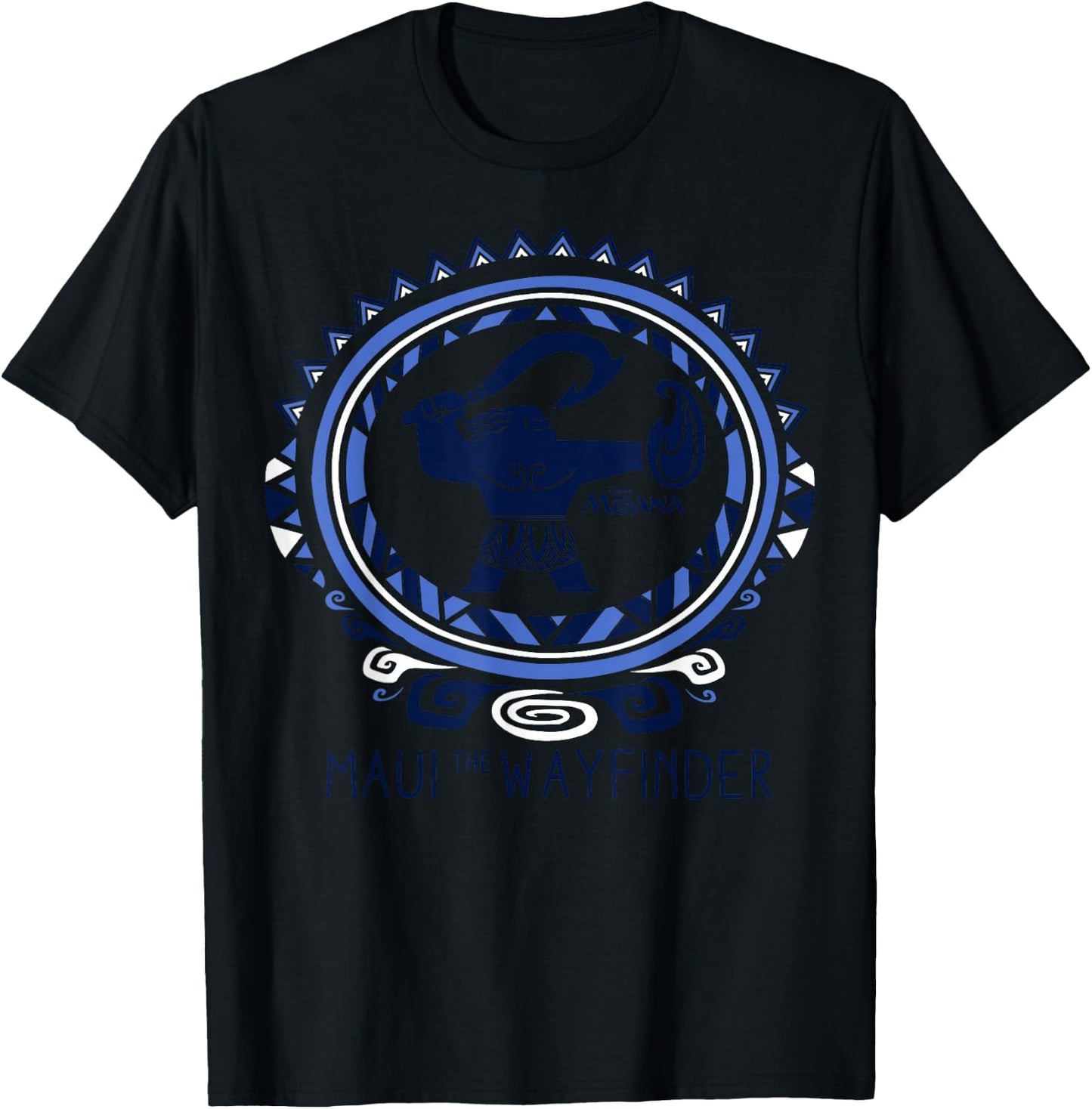 Disney Moana Maui The Wayfinder Graphic T-Shirt - T-Shirt | Black