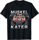 Funny Muscle Soreness Cats Fitness Sports Bodybuilding Gym , black T-Shirt - T-Shirt | Black