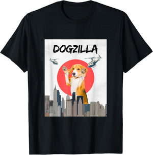 Dogzilla - Perfect for dog lovers T-Shirt - T-Shirt | Black
