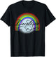 DeColores Cursillo Rainbow Faith Religion T-Shirt - T-Shirt | Black