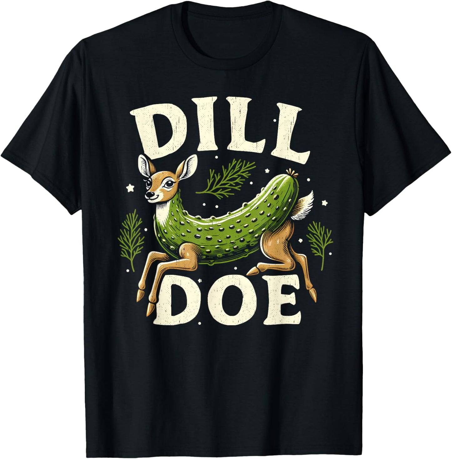 Dill Doe Funny Dirty Adult Humor Inappropriate Offensive Gag T-Shirt - T-Shirt | Black