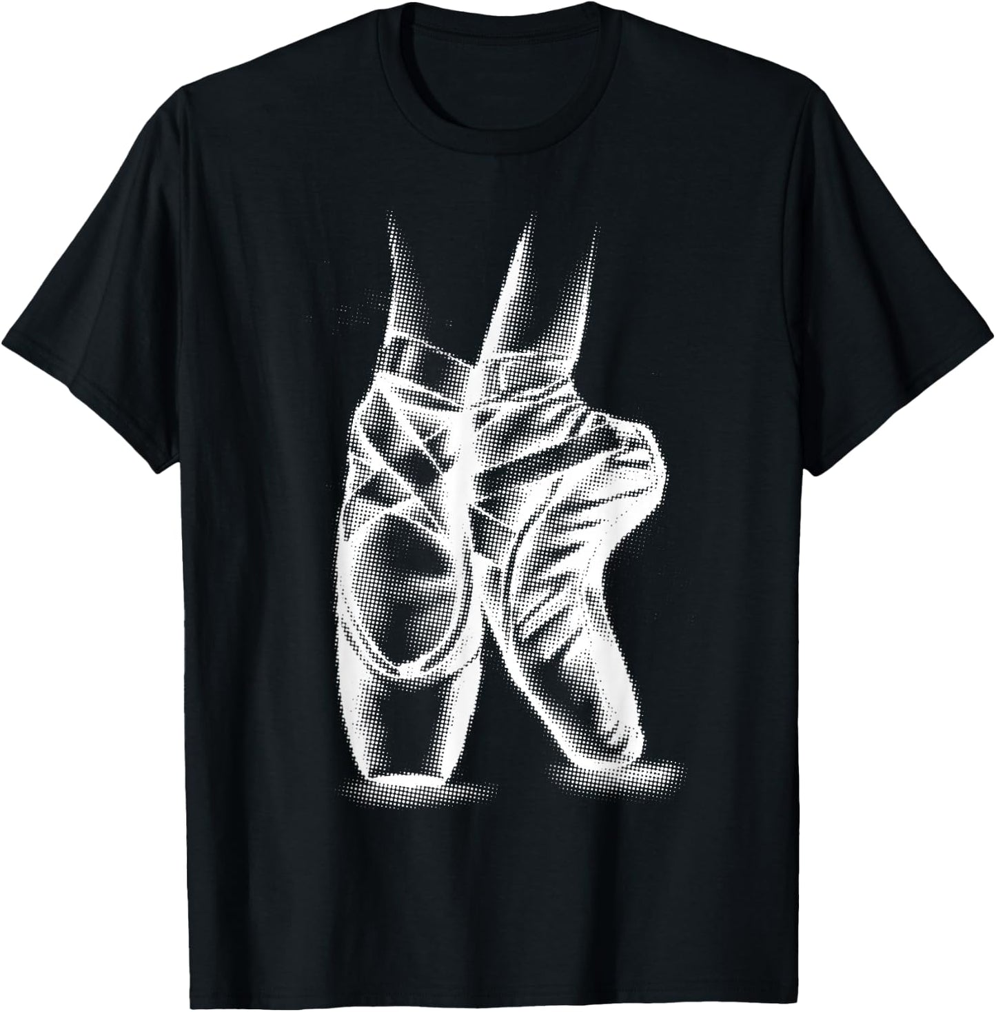 Ballerina Ballet Shoes Shirt | Cool Toe Dancing Gift T-Shirt - T-Shirt | Black