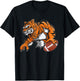 Tiger Football High School College Fan T-Shirt - T-Shirt | Black