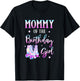 Mommy of the Birthday Girl Rolling Skate Bday Theme Family T-Shirt - T-Shirt | Black