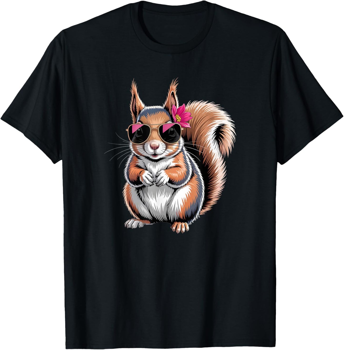 Squirrel T-Shirt - T-Shirt | Black