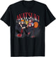 Naruto Shippuden Akatsuki Group Pose 90's Style Anime T-Shirt - T-Shirt | Black