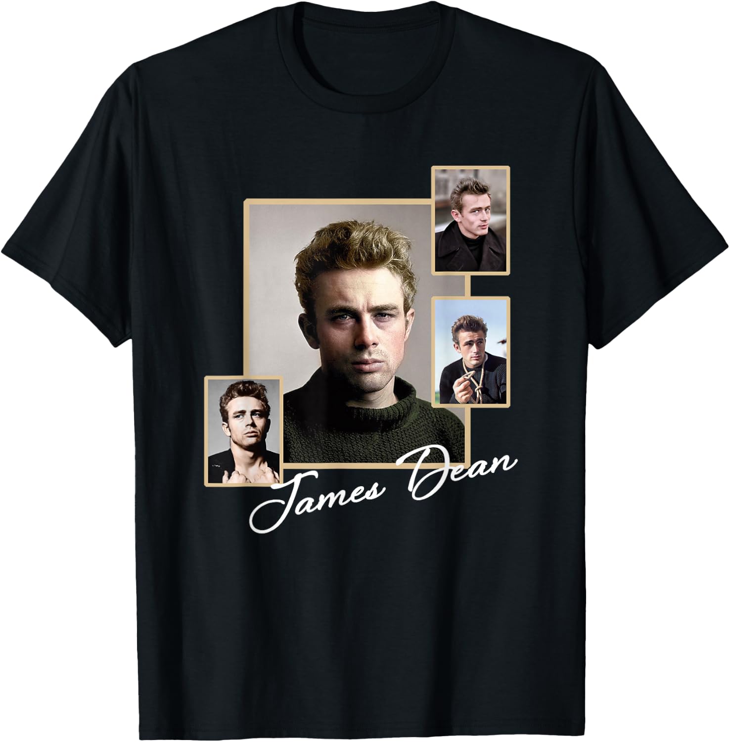 James Dean_009 T-Shirt - T-Shirt | Black