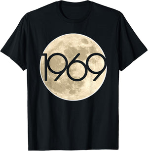 50th Anniversary Apollo 11 1969 Moon Landing T-Shirt - T-Shirt | Black