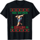 Dabbing Jesus Says Six Seven 67 Meme Ugly Christmas Sweater T-Shirt - T-Shirt | Black