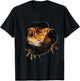 Crested Gecko T-Shirt - T-Shirt | Black