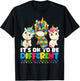 Unicorn Autism Awareness Shirt, It’s Ok To Be Different Kids T-Shirt - T-Shirt | Black