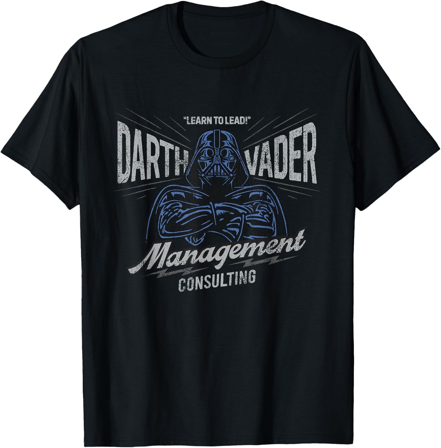 Star Wars Darth Vader Management Consulting Vintage T-Shirt - T-Shirt | Black
