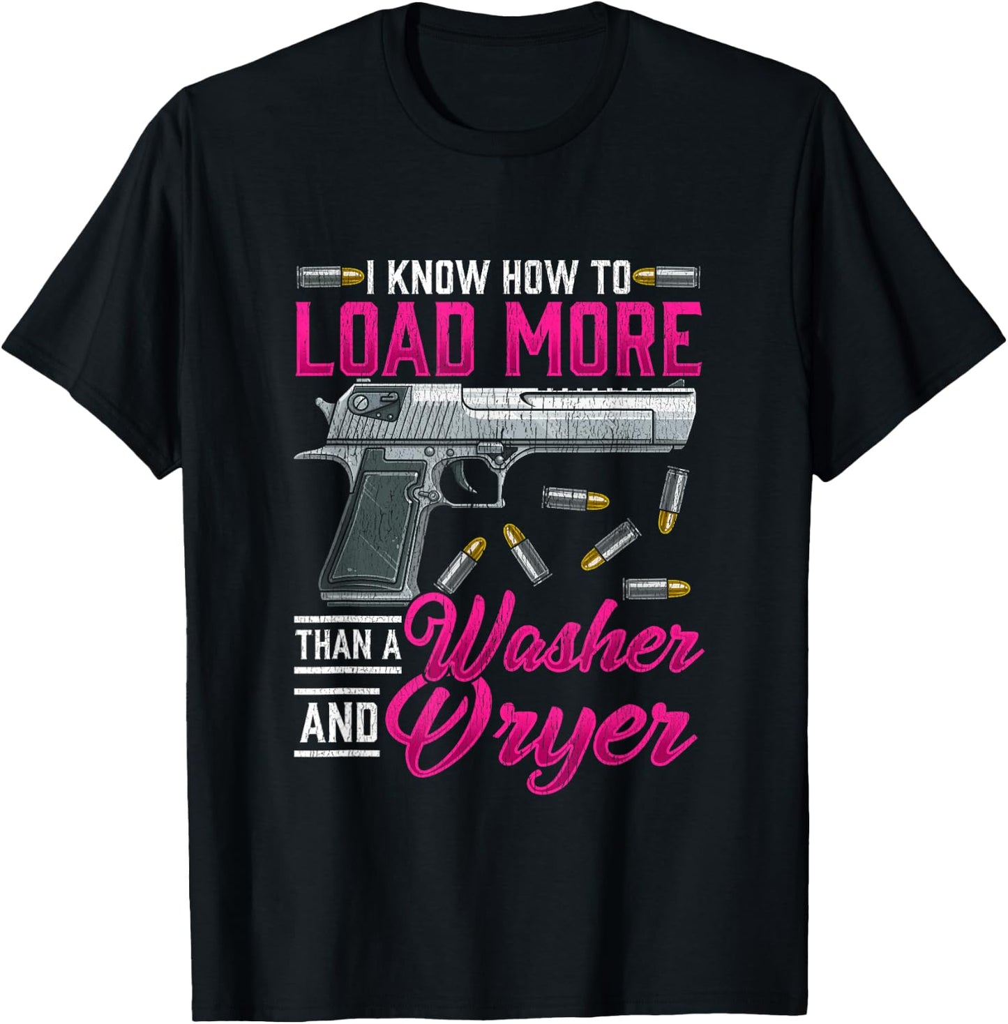 Funny Gun Lover Women Shooting Enthusiast Small T-Shirt - T-Shirt | Black