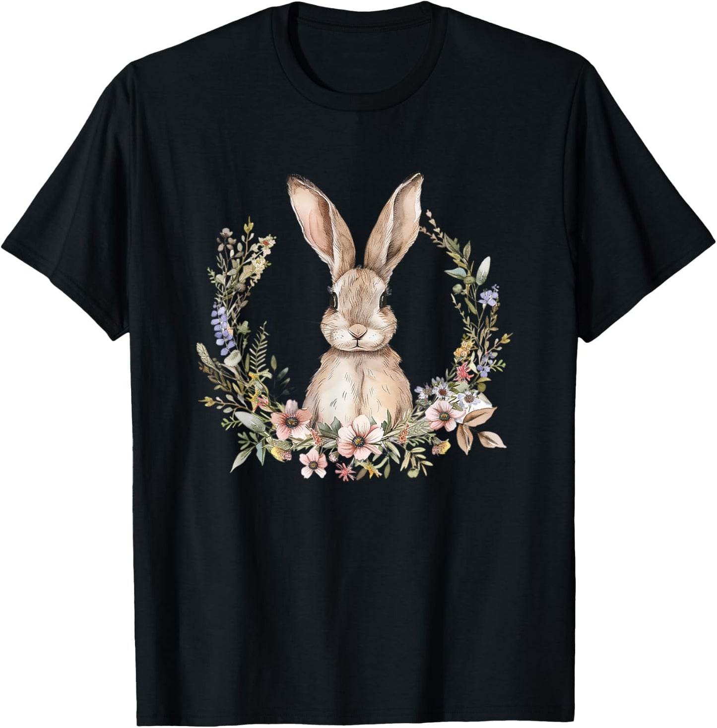 Bunny Lover Graphic Design Rabbit Owner , Black, S T-Shirt - T-Shirt | Black