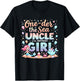 One Der The Sea Uncle Of The Birthday Girl T-Shirt - T-Shirt | Black