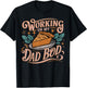 Working on my Dad Bod - Thanksgiving Pregnancy Announcement T-Shirt - T-Shirt | Black