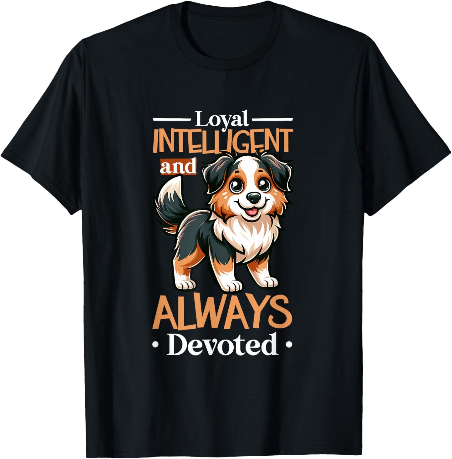 English Shepherd T-Shirt - T-Shirt | Black