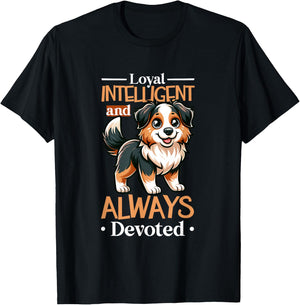 English Shepherd T-Shirt - T-Shirt | Black