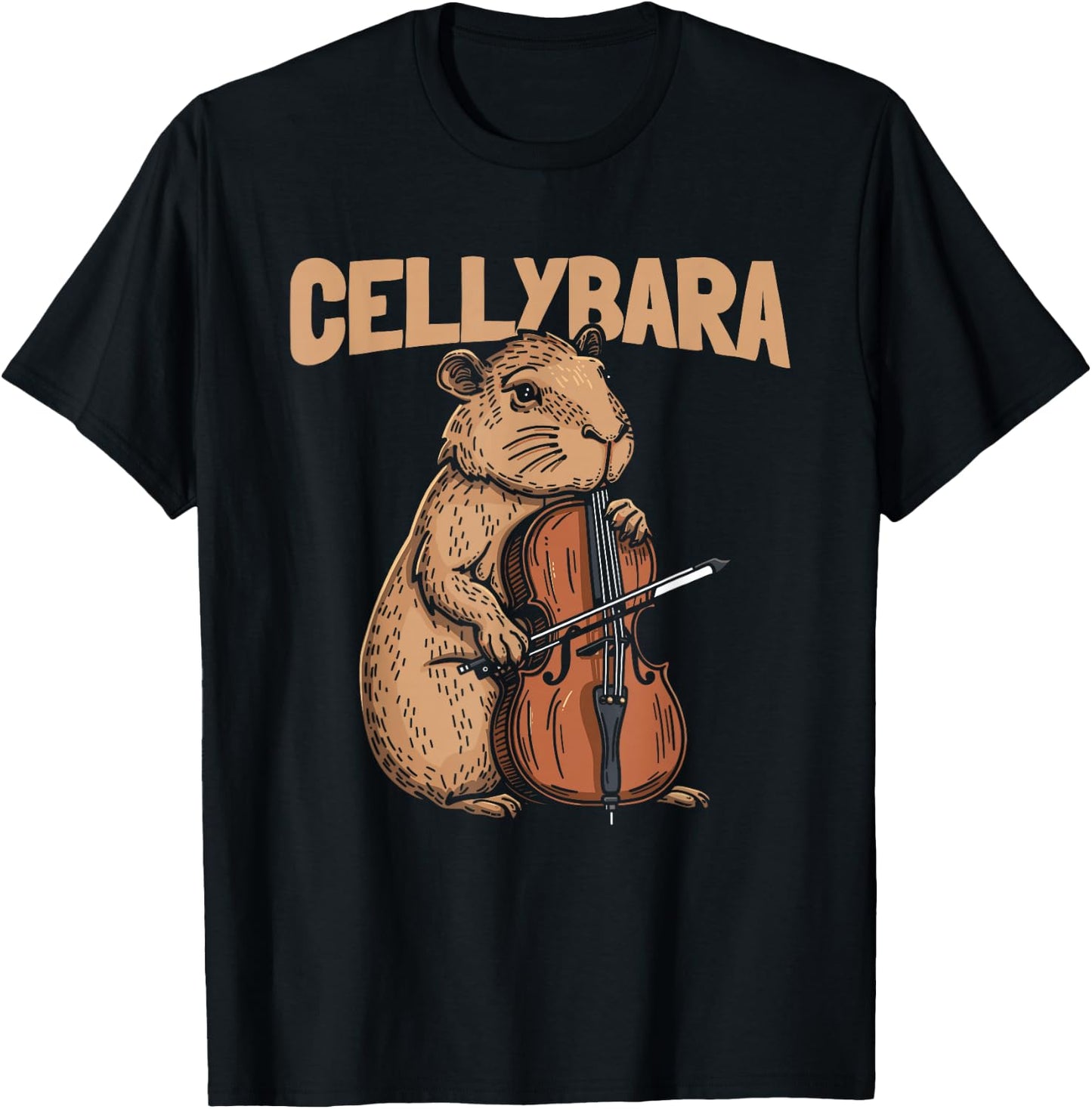 Cellist String Instrument - Violoncello Cello Player Cello T-Shirt - T-Shirt | Black