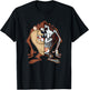 Looney Tunes Taz Half Skeleton T-Shirt - T-Shirt | Black