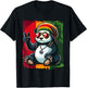 Reggae Panda Jamaica Pandabear Dreadlocks , Black, S T-Shirt - T-Shirt | Black