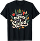 Lustiges Sprüche Outfit Denglischer Now we Have The Salad T-Shirt - T-Shirt | Black