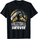 Volleyball Forever! Zombie Volleyball Player Halloween T-Shirt - T-Shirt | Black