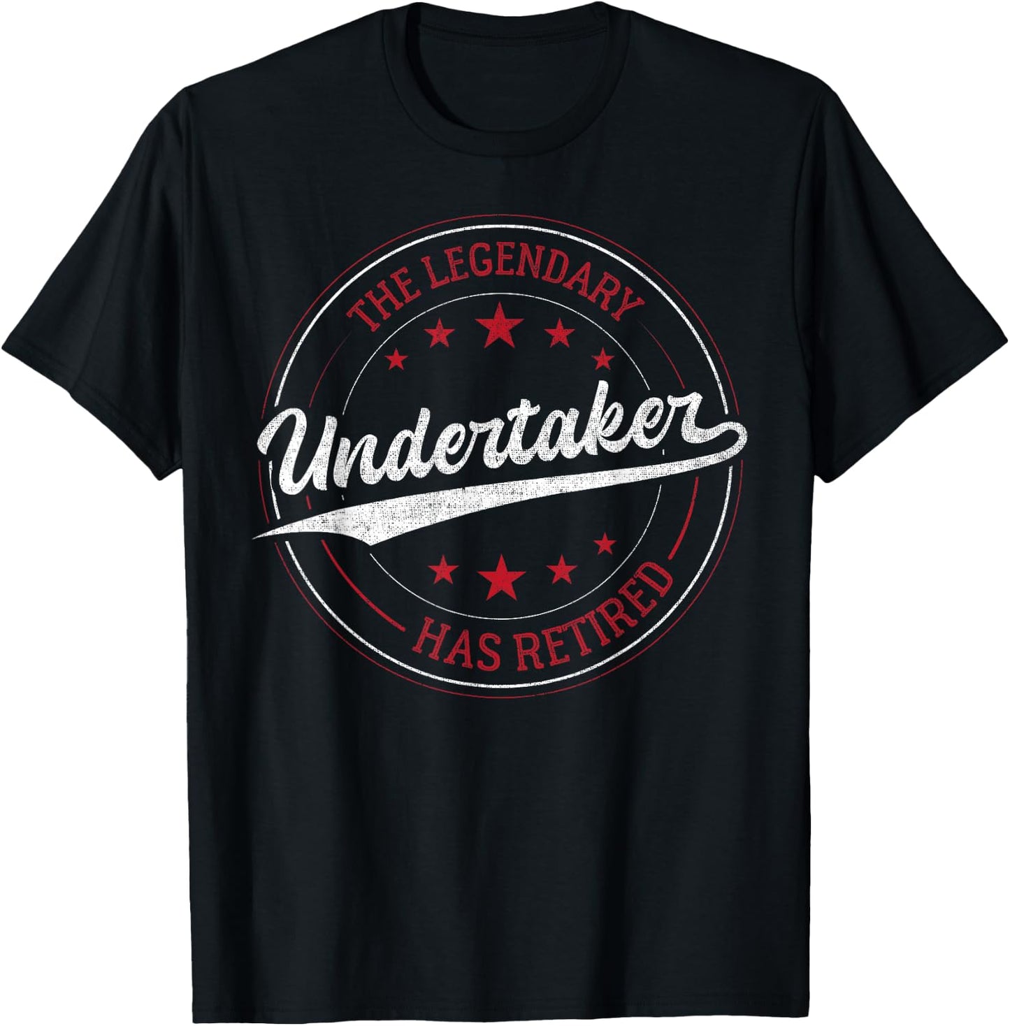 Der Legendäre Undertaker in Rente T-Shirt - T-Shirt | Black