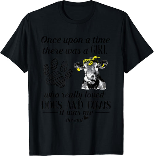 Once Upopn A Time There Was A Girl Who Really Love Dog & Cow