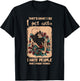 I Pet Cat I Hate People I Know Things Skeleton Cat Kitten Men Women T-Shirt - T-Shirt | Black