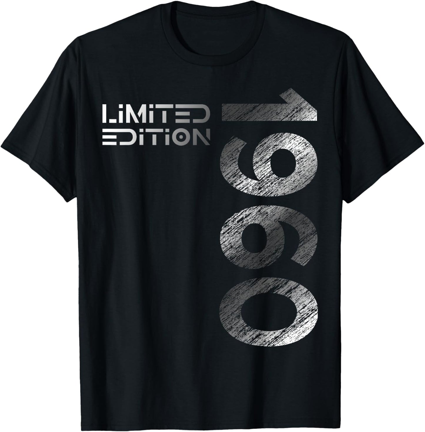 65th Birthday Limited Edition Vintage 1960 Man Woman , black T-Shirt - T-Shirt | Black