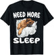 Cute Leonberger Need More Sleep Pyjamas Chemise de nuit T-Shirt - T-Shirt | Black
