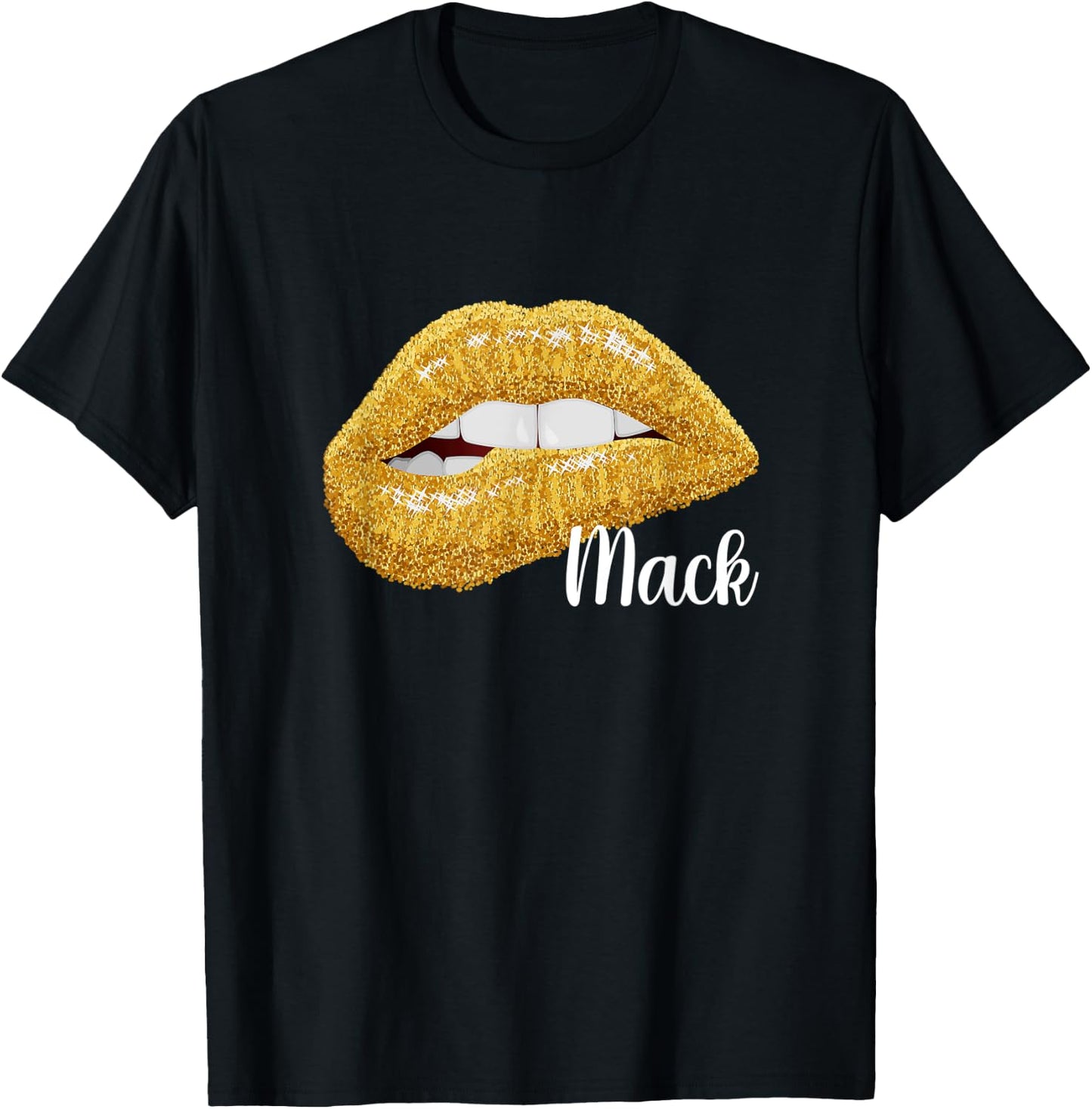 Mack - First Name Gift T-Shirt - T-Shirt | Black