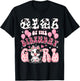 Gigi of The Birthday Girl Cow Farm Family 1St Birthday T-Shirt - T-Shirt | Black