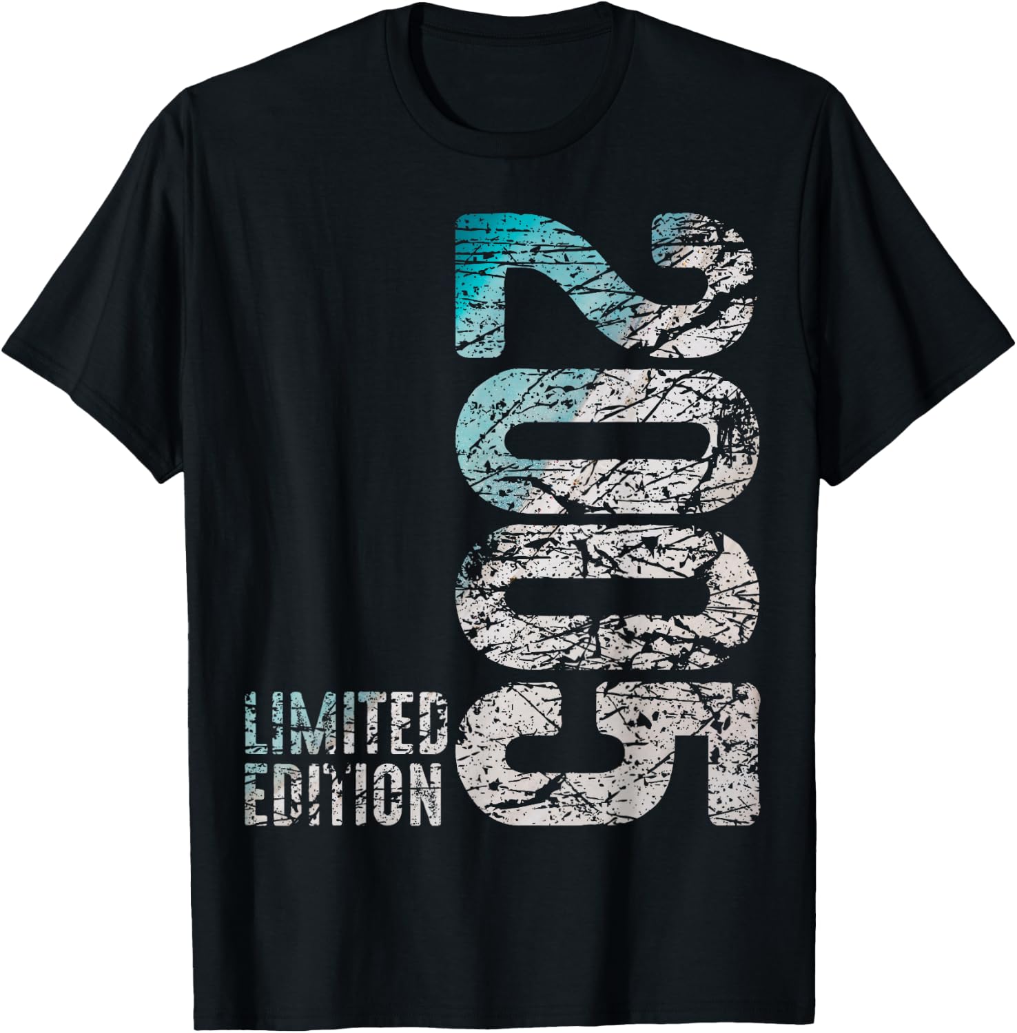21. Geburtstag Mann Frau 21 Jahre 2005 Deko Geschenk Lustig T-Shirt - T-Shirt | Black