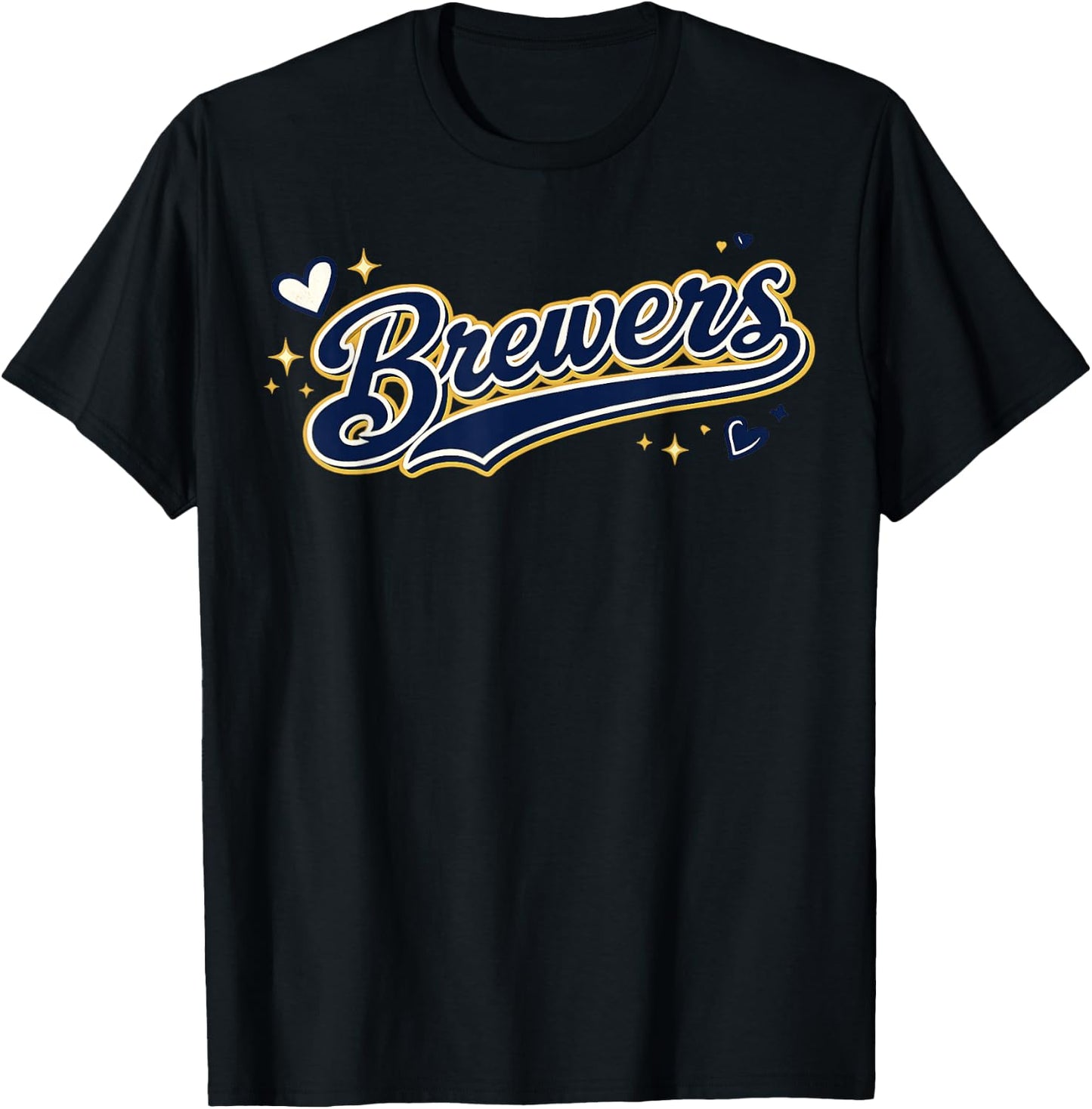 Vintage Brewers Retro Classic Gifts Women Kids T-Shirt - T-Shirt | Black