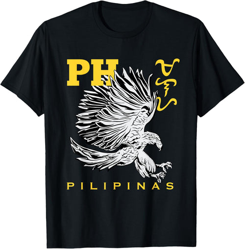 Philippine Eagle Filipino Baybayin Word Freedom
