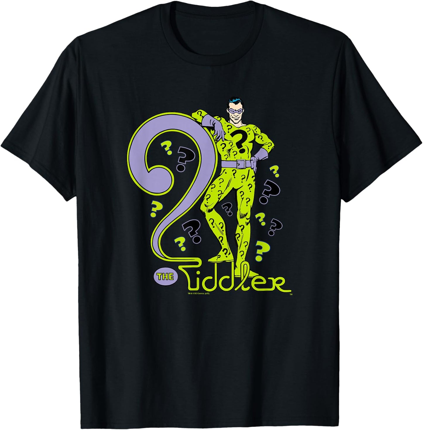 Batman The Riddler T-Shirt - T-Shirt | Black