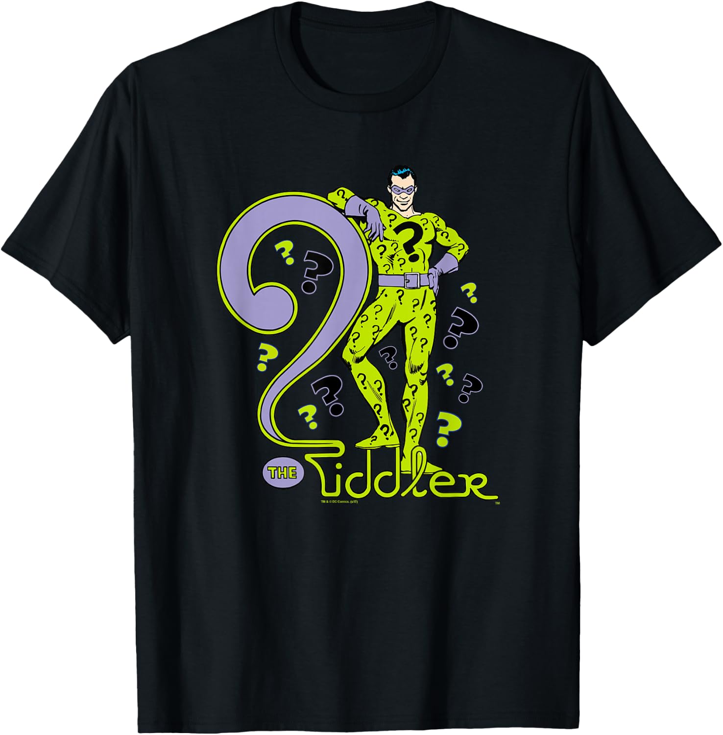 Batman The Riddler T-Shirt - T-Shirt | Black