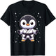 Cute kawaii karate penguin Martial Arts T-Shirt - T-Shirt | Black